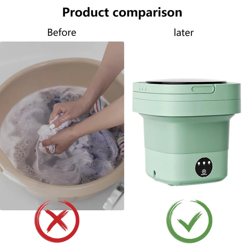 2.5 Kg Mini Foldable Portable Washing
