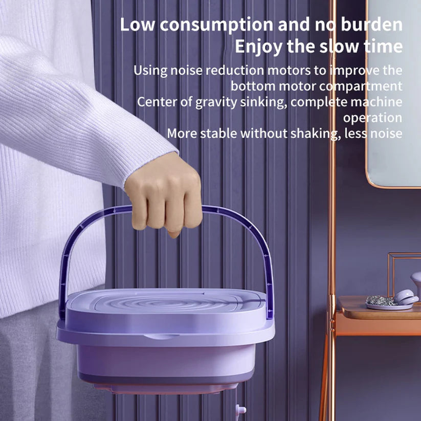 2.5 Kg Mini Foldable Portable Washing